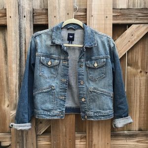 GAP Denim Cropped Jacket